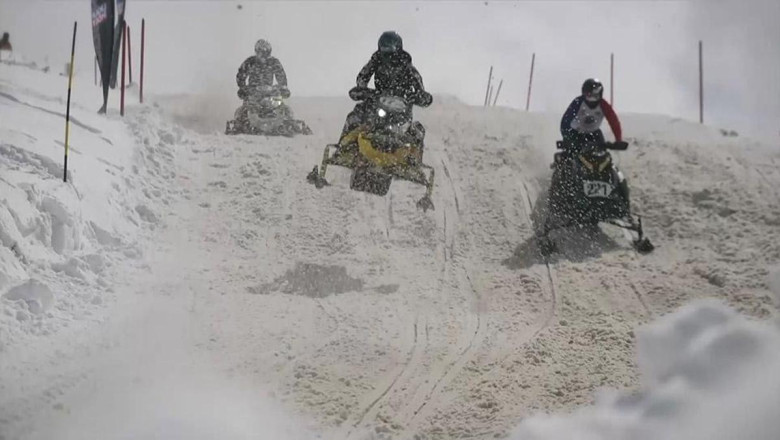 Dünyanın en iyilerinin Erciyes'e geleceği Snowcross heyecanı D-Smart'ta