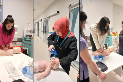 Sağlık Personeline Yaşam Desteği Eğitimi Verildi