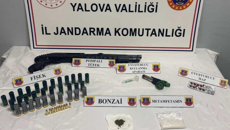 Yalova’da Uyuşturucu ve Silah Operasyonu: 2 Şüpheli Yakalandı
