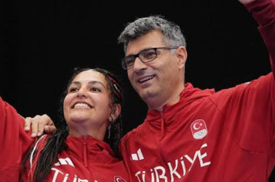 Yusuf Dikeç ile Şevval İlayda Tarhan, altın madalya kazandı