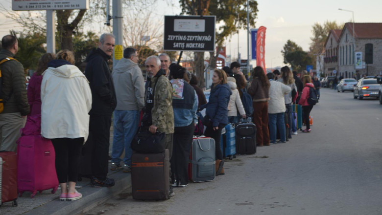 Midilli ile Ayvalık Arasında Ramazan Bayramı Yoğunluğu