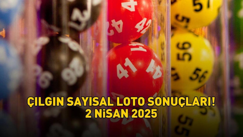 ÇILGIN SAYISAL LOTO SONUÇLARI AÇIKLANDI 2 NİSAN 2025: Çılgın Sayısal Loto sonuçları nasıl öğrenilir? Sonuç sorgulama ekranı!