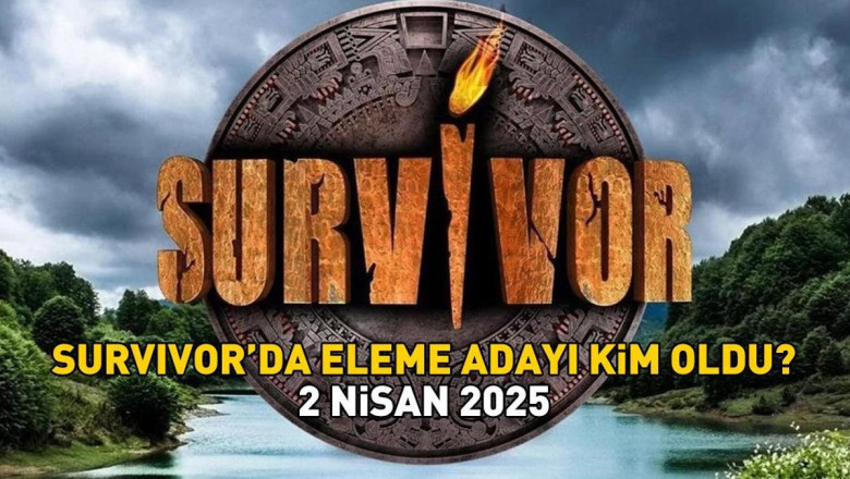 SURVIVOR 3. ELEME ADAYI 2 NİSAN 2025: Survivor’da eleme adayı kim oldu, dokunulmazlık oyununu hangi takım kazandı?