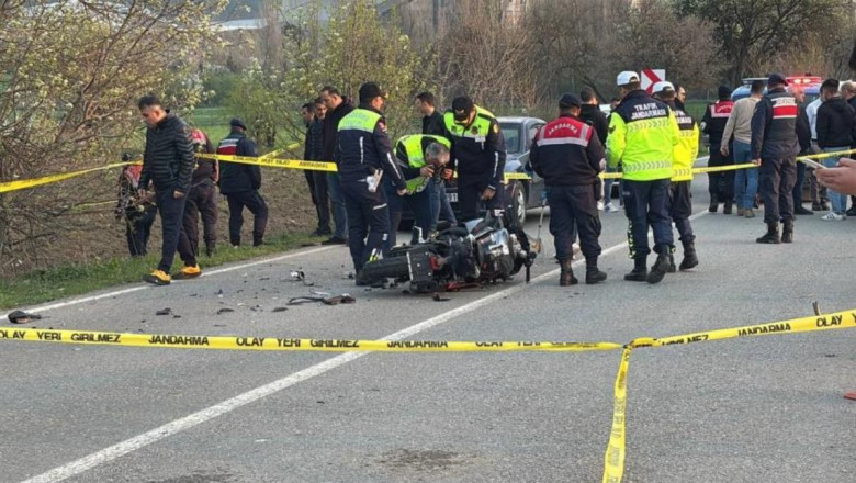 Bolu'da traktör ile motosiklet çarpıştı: 1 ölü