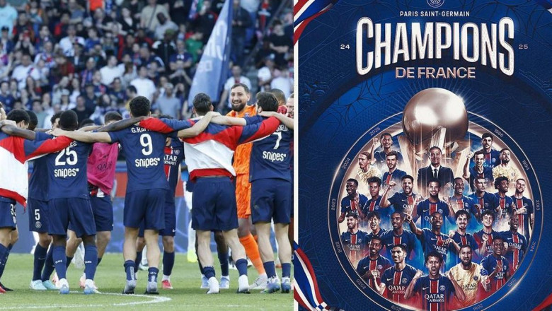 Fransa’da şampiyon PSG