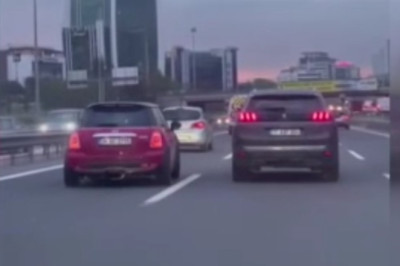 Bahçelievler'de makas atıp trafiği tehlikeye sokan sürücü