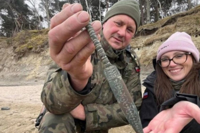 Polonya’da 2.500 yıllık hançer tesadüfen bulundu