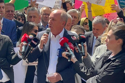 İnce, Atanamayan Öğretmenlere Destek Verdi!