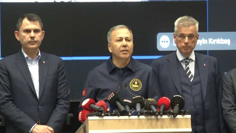 Bakan Yerlikaya; Deprem 13 Saniye Sürdü