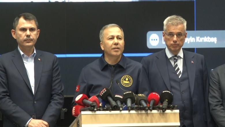 İçişleri Bakanı; Artçı Sarsıntılar Azalma Eğiliminde