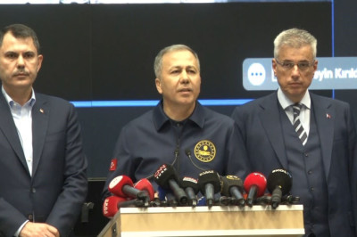 İçişleri Bakanı; Artçı Sarsıntılar Azalma Eğiliminde