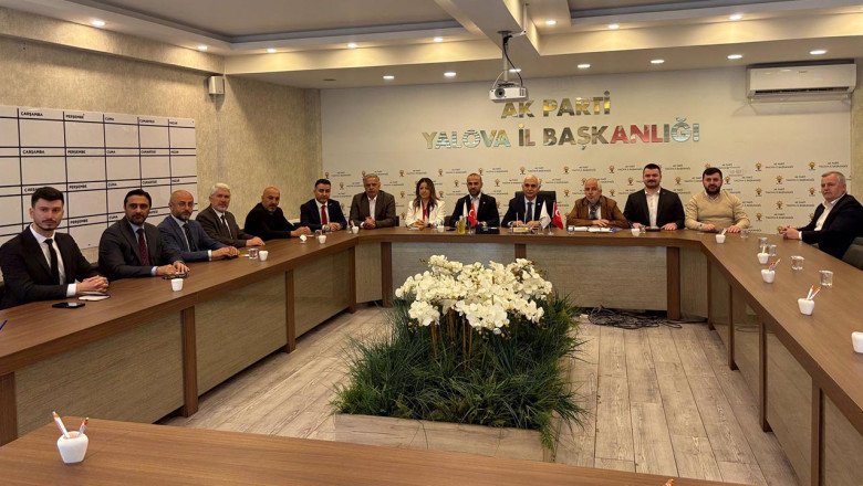 AK Parti Yalova Teşkilatında Birlik ve Beraberlik Mesajı