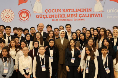 Çocuk Katılımının Güçlendirilmesi Çalıştayına Katıldı