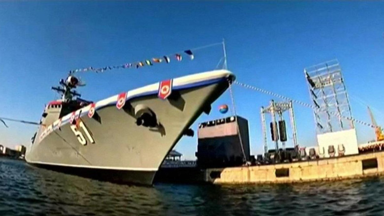 Kuzey Kore'den yeni savaş gemisi: ''En iyi savunma yöntemi açık denizlerde güçlenmek''