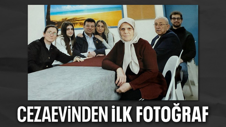 Ekrem İmamoğlu'nun cezaevinde ailesiyle çekilen fotoğrafı paylaşıldı