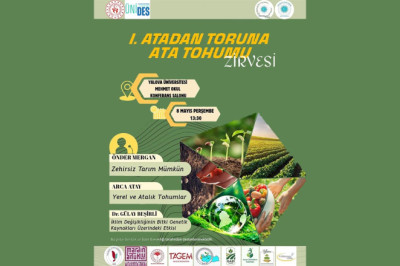 “1. Atadan Toruna Ata Tohumu Zirvesi” 8 Mayıs’ta