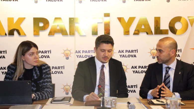 Boyacı, Teşkilat mensuplarıyla Yalova’da buluştu