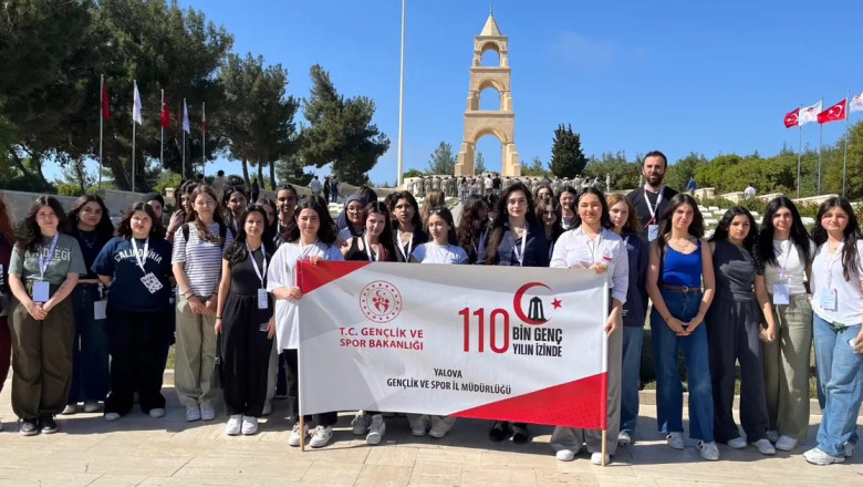 Yalova'nın Genç Yürekleri Çanakkale Ruhuyla Buluştu!