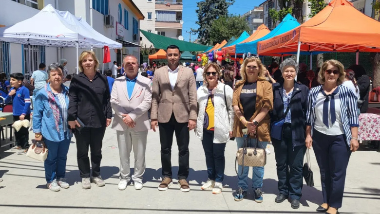 CHP Çiftlikköy, Yıl Sonu Kermesinde öğrencilerle buluştu