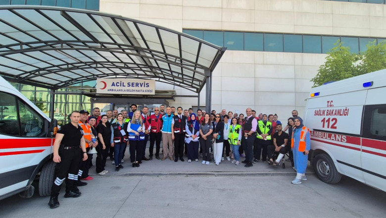 Yalova’da Gerçeği Aratmayan Deprem Tatbikatı!