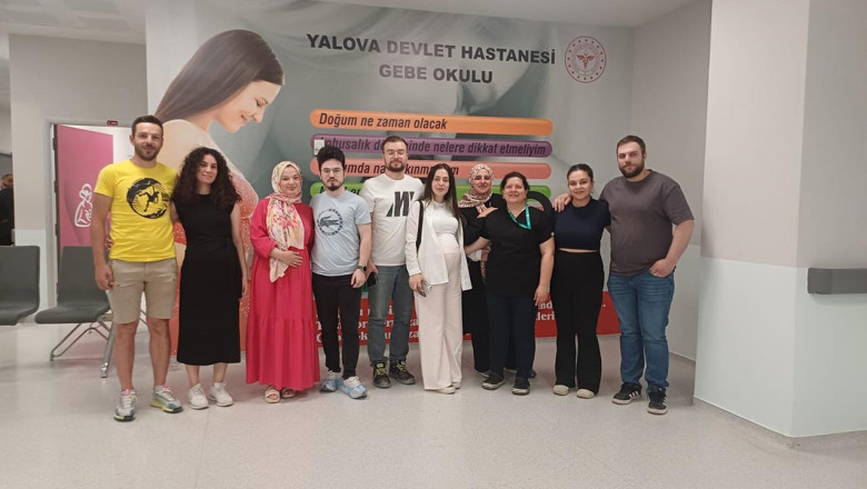 Yalova'da Gebe Okulu’nda 4. Tur Eğitimleri Sürüyor: Eşli Eğitimlere Yoğun İlgi