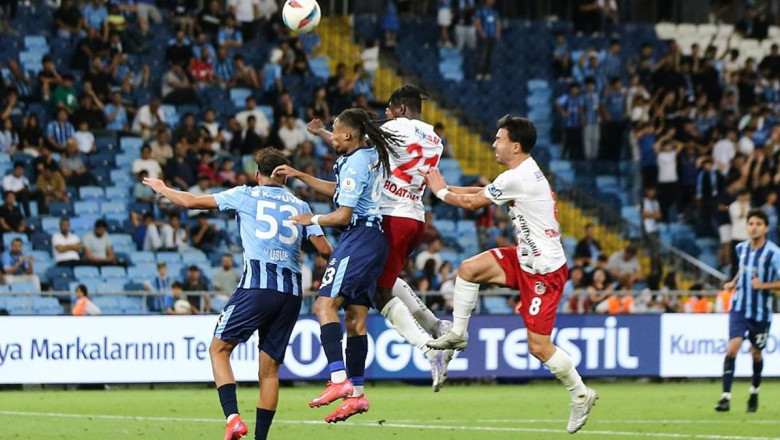 Adana Demirspor ile Gaziantep FK, son maçta puanları paylaştı