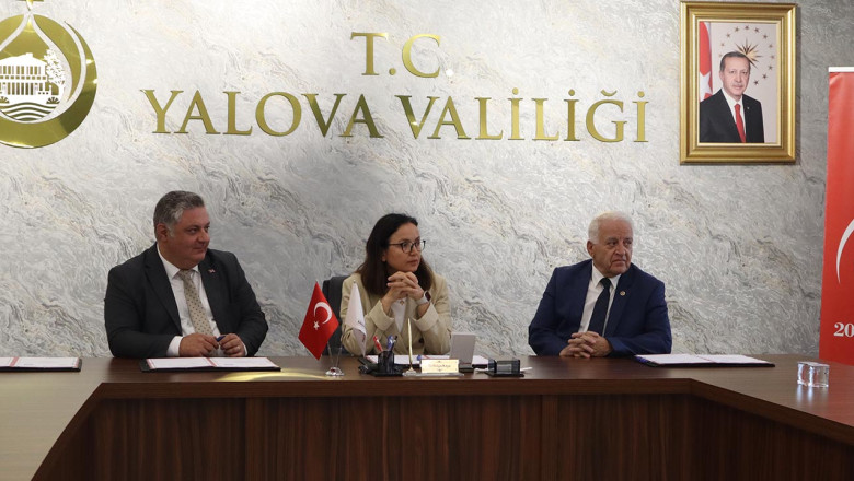 Yalova Protokolü Bayramlaştı