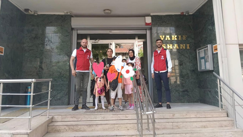 Yetim Çocuklara Bayramda Giyim Desteği