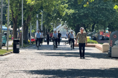 Yalova'da Bisikletli Polis Martı Timleri Göreve Başladı