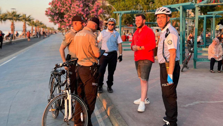 Yalova’da Bisikletli Polis Timlerinden Sahil Güvenliği İçin Yoğun Denetim