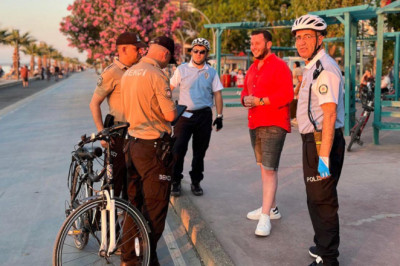 Yalova’da Bisikletli Polis Timlerinden Sahil Güvenliği İçin Yoğun Denetim