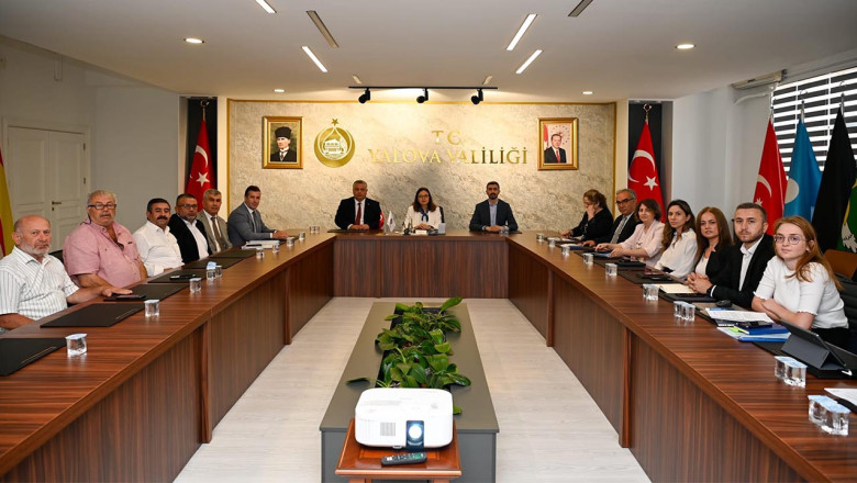 Yalova'da Kentsel Dönüşüm Çalışmaları Masaya Yatırıldı