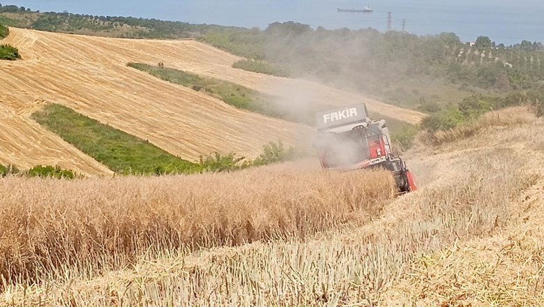 Yalova’da Biçerdöver Hasatları Sıkı Denetim Altında