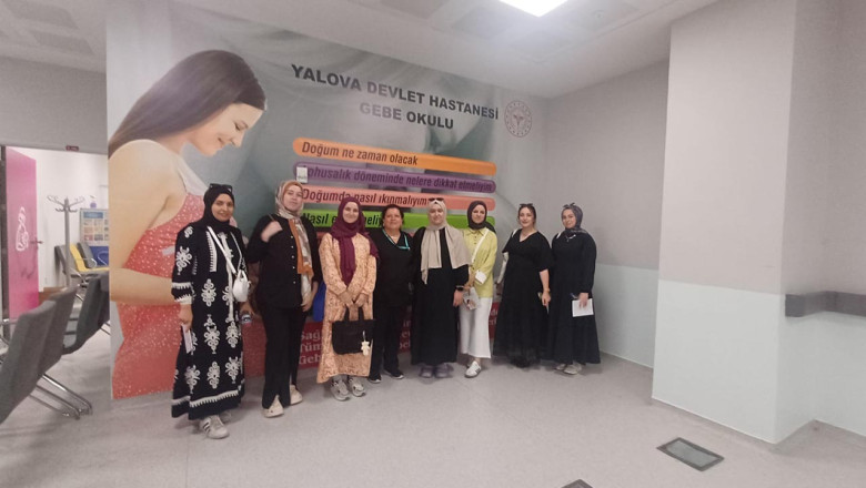 Gebe Okulunda 1. Seans Eğitim Gerçekleştirildi
