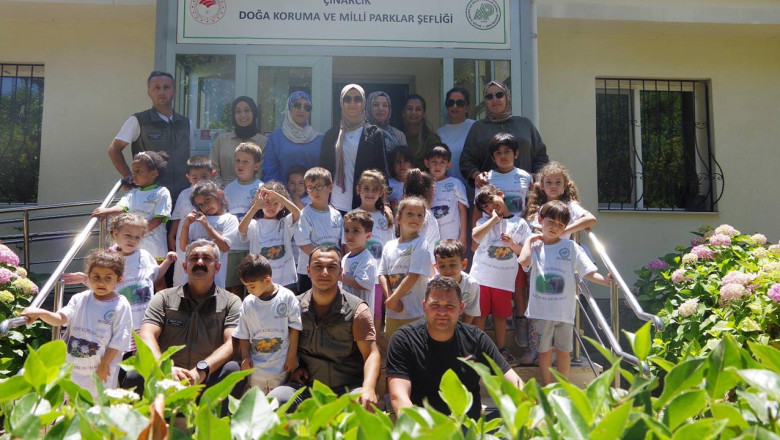 Minikler Hem Eğlendi Hem Doğayı Öğrendi