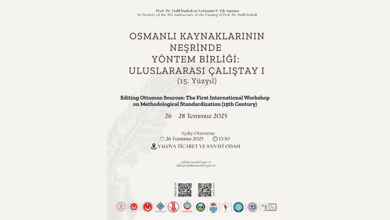 Uluslararası Osmanlı Tarihi Çalıştayı Başlıyor