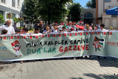 Yalovalı Minikler Gazze İçin Tek Yürek Oldu!