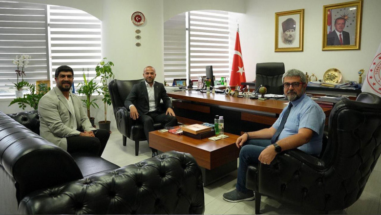 AK Parti Yalova İl Başkanı Güçlü’den Sağlık Müdürü Kaşıkcı’ya Ziyaret