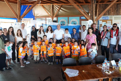 Yalova’da Çocuklar Uygulamalı Deniz Temizliği Eğitimi Aldı