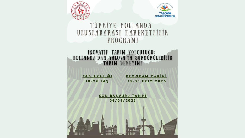 Yalovalı Gençler Hollanda’da Tarımı Deneyimleyecek