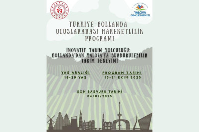 Yalovalı Gençler Hollanda’da Tarımı Deneyimleyecek