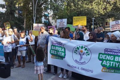 Yalova’da 1 Eylül Dünya Barış Günü Mesajı; Savaşa Hayır, Barış Hemen Şimdi!