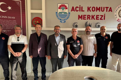 Anahtar Parti Yalova İl Başkanlığı’ndan Yoğun Ziyaret Trafiği: MÜSİAD ve Yalova İtfaiyesi Ziyaret Edildi