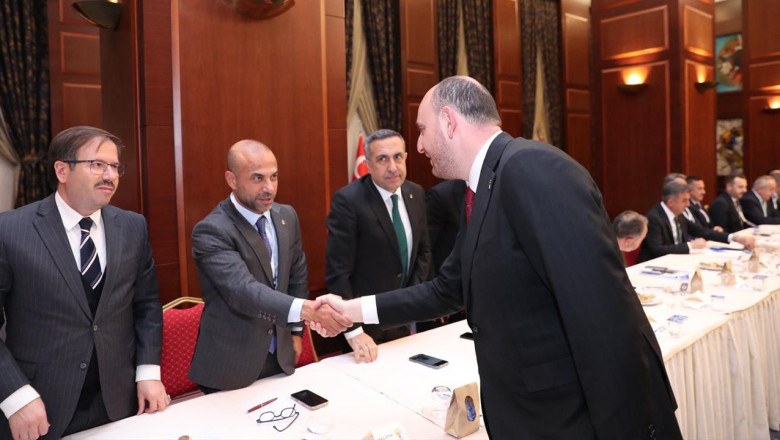 Güçlü, İl Başkanları Toplantısına Katıldı