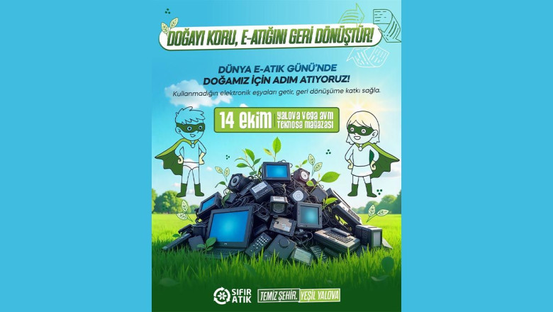 Yalova Belediyesi ve Teknosa'dan Çevre Dostu İş Birliği