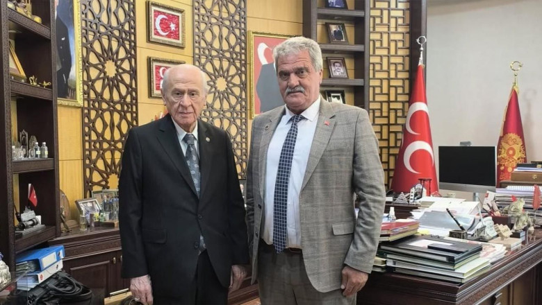 Başkan Nurten, MHP Lideri Devlet Bahçeli İle Görüştü