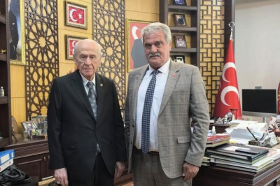 Başkan Nurten, MHP Lideri Devlet Bahçeli İle Görüştü