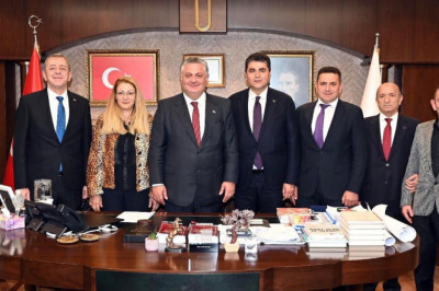 Demokrat Parti Genel Başkanı Uysal’dan Başkan Gürel’e Ziyaret