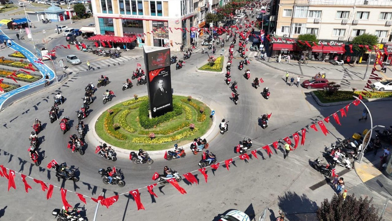 Şehrin En Büyük Motosiklet Grubu ‘ADV Yalova’