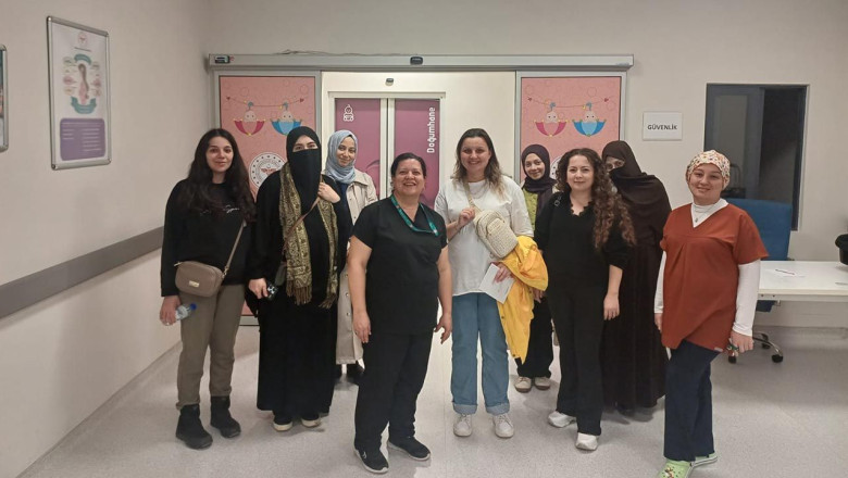 Yalova Eğitim ve Araştırma Hastanesi Gebe Okulu’nda Üçüncü Eğitim Turu Tamamlandı